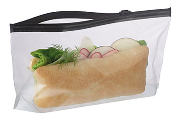 Sandwich Beutel mit Ziehverschluss Verpackungen 2 go