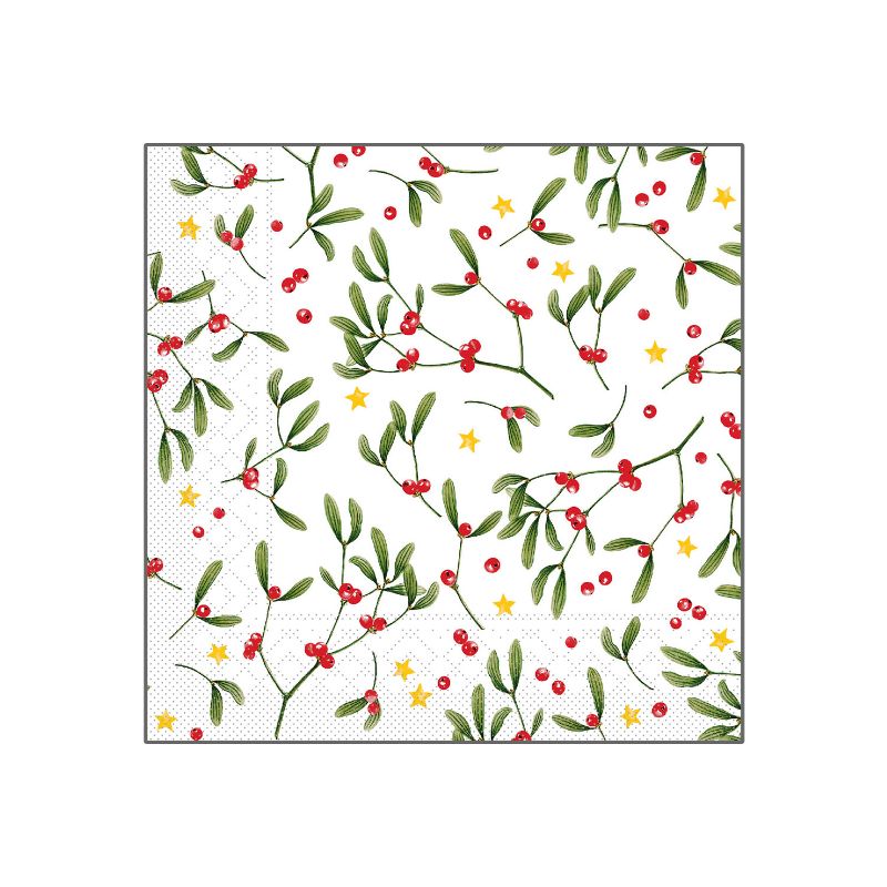 Zelltuch Serviette Leni 33x33cm Weihnachtliche Tischaccessoires für Unternehmen und Eventplaner