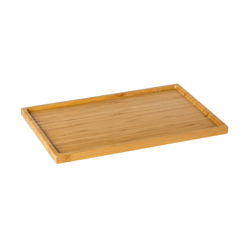 Serviertablett Bambus 40x30x1,5cm - Servierplatte mit Rand Serviertablett Bambus 40x30x1,5cm - Servierplatte mit Rand
