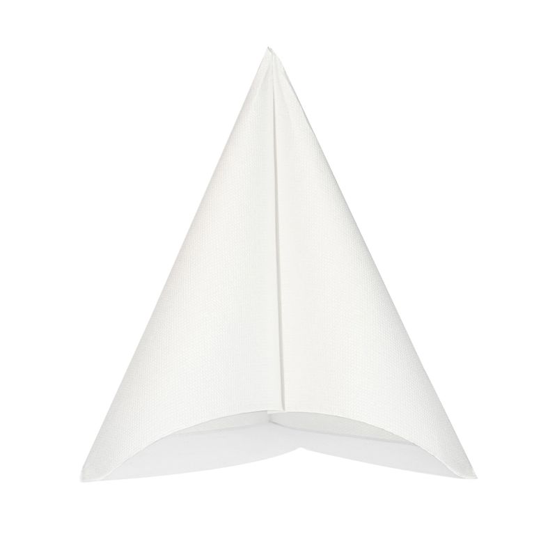 Serviette weiß 40x40cm in softpoint Qualität