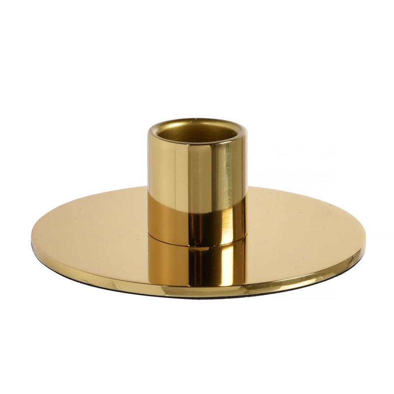 Kerzenhalter Gold Farbe 9,5 x 3,5 cm