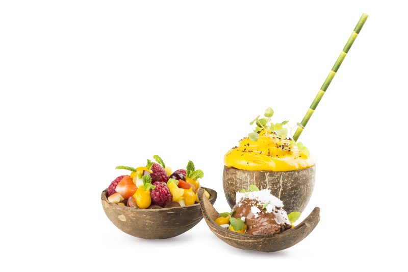 Coconut Bowl 250 Fingerfood-und Catering- Artikel