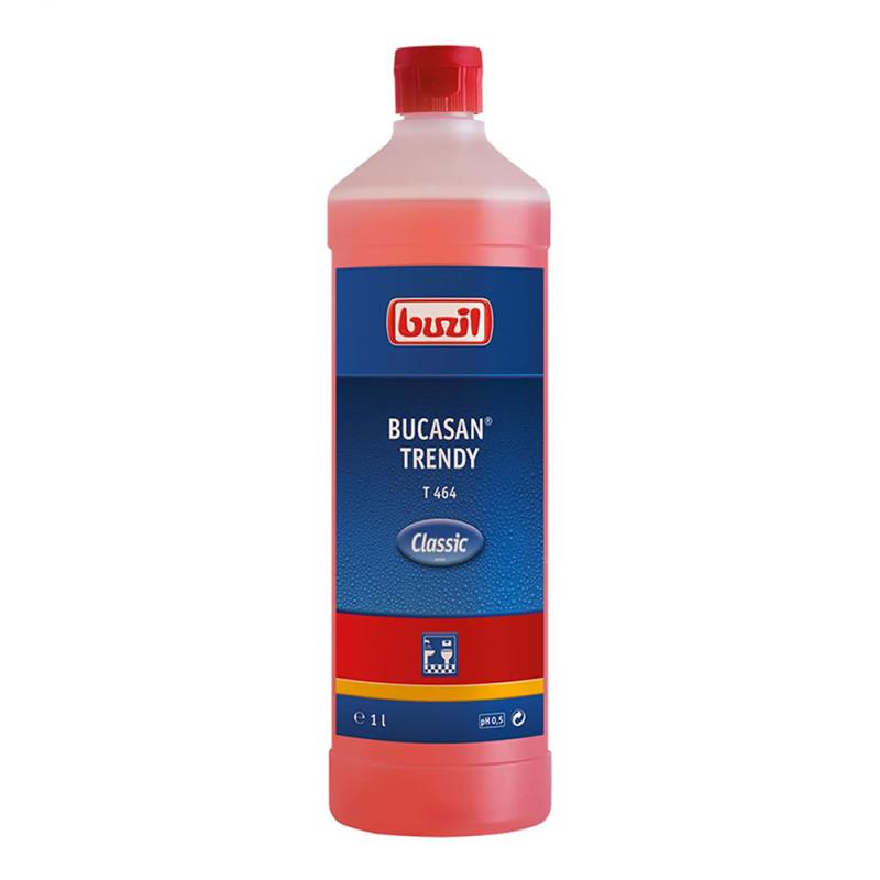 Sanitärunterhaltsreiniger Buzil Bucasan 1000ml, für den täglichen Einsatz in Nassräumen