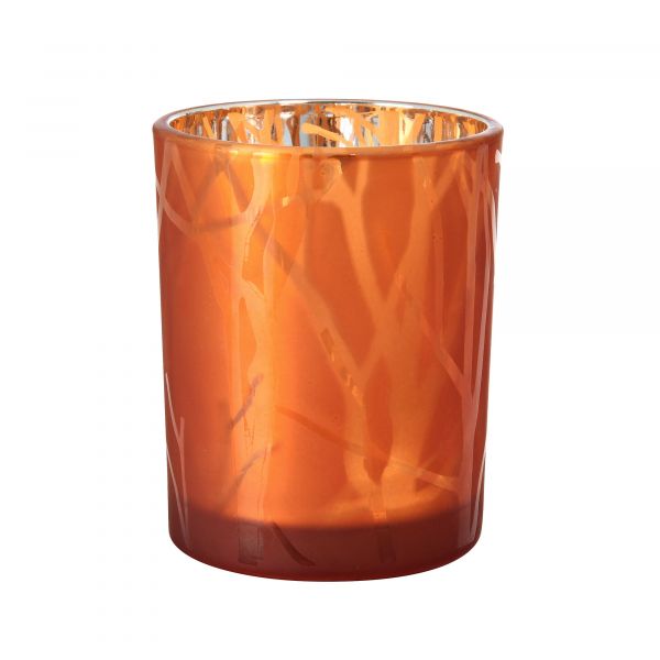 Kerzenhalter 100 x 80 mm aus Glas