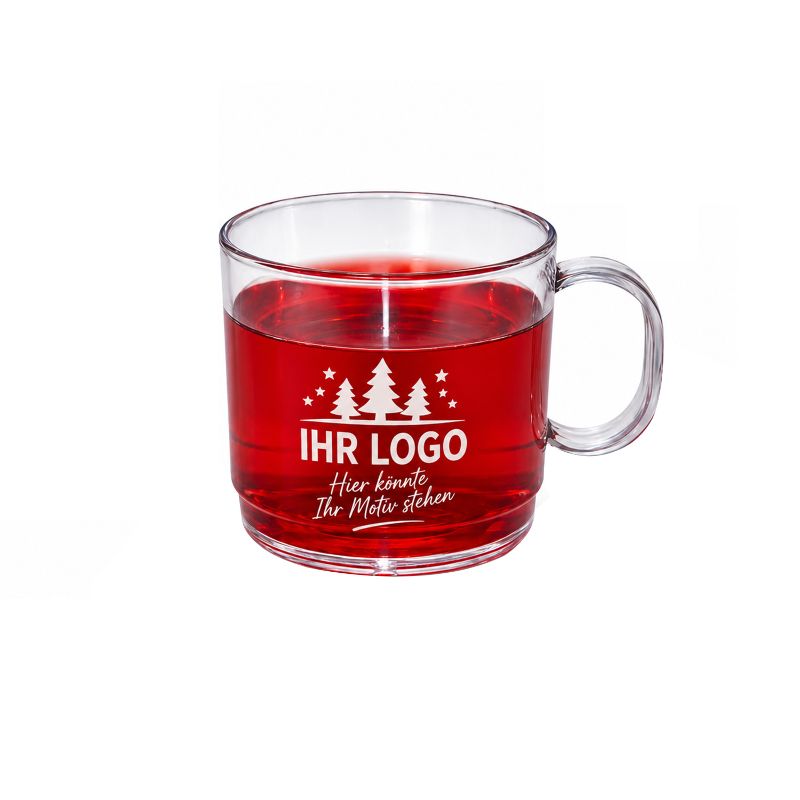 Mehrweg Glühweinbecher 200ml/250ml mit Eigendruck