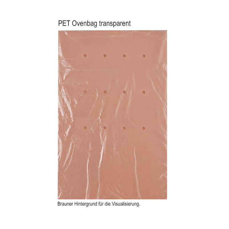 transparenter Ovenbag mit Microperforation, 350x550mm